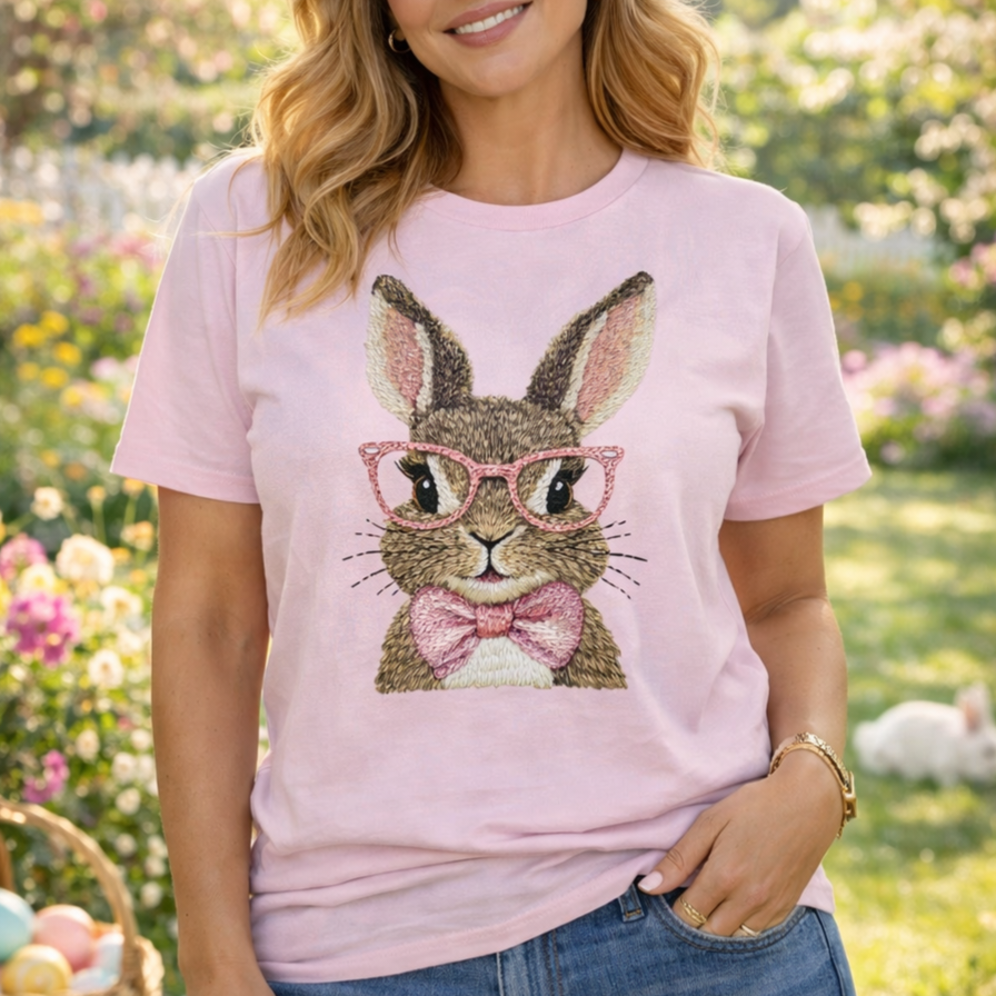 Glasses Rabbit Tee