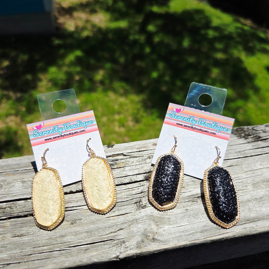 Druzy Designer Earrings