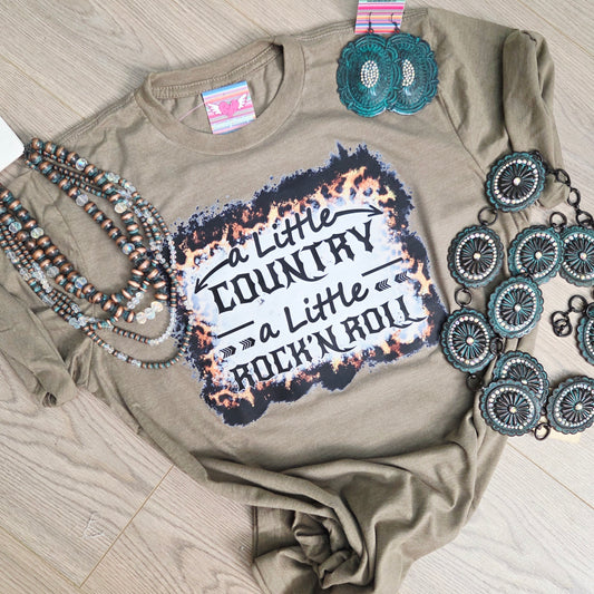 A little country a little Rock Tee