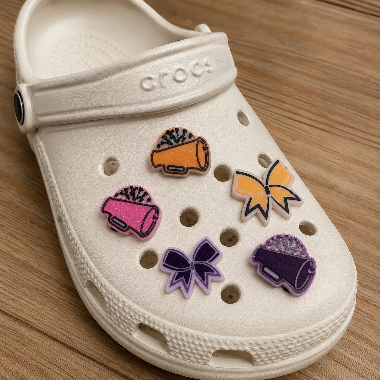 Cheer Croc Charms (More Colors)