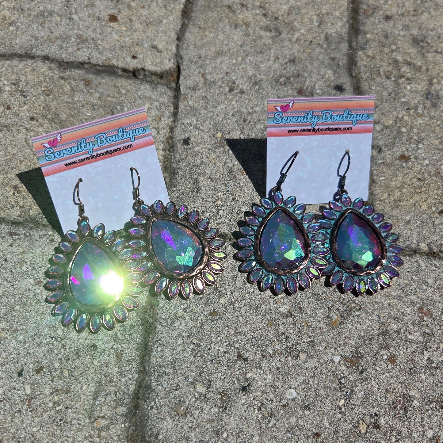 Wild Child Rhinestone Earrings