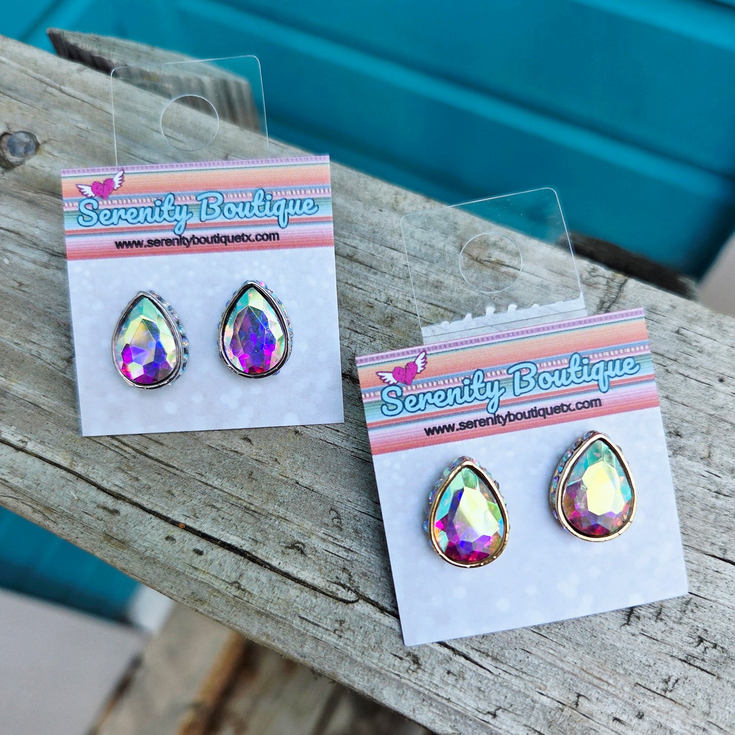 Small Teardrop Today Studs