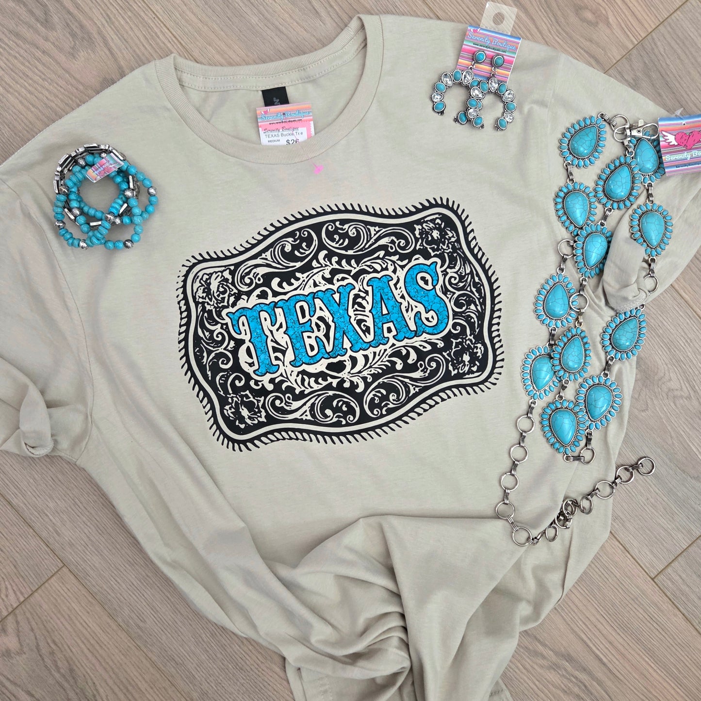 TEXAS Buckle Design Tee