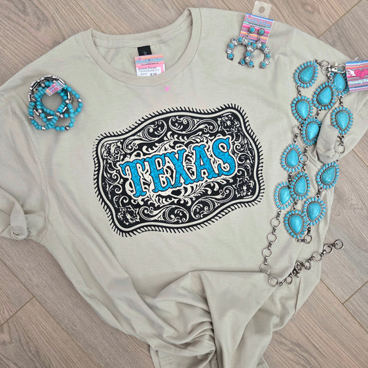 TEXAS Buckle Design Tee