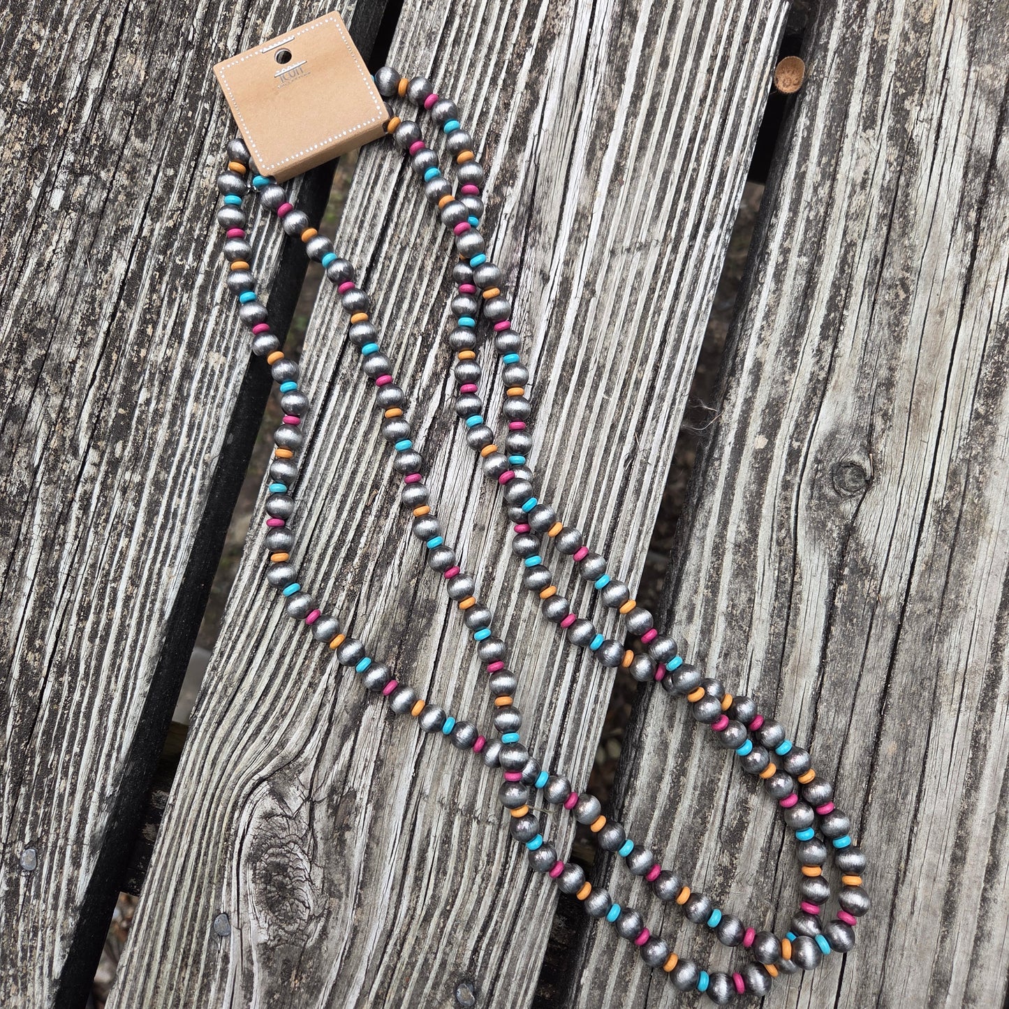 Multi Color Navajo Pearl Strand