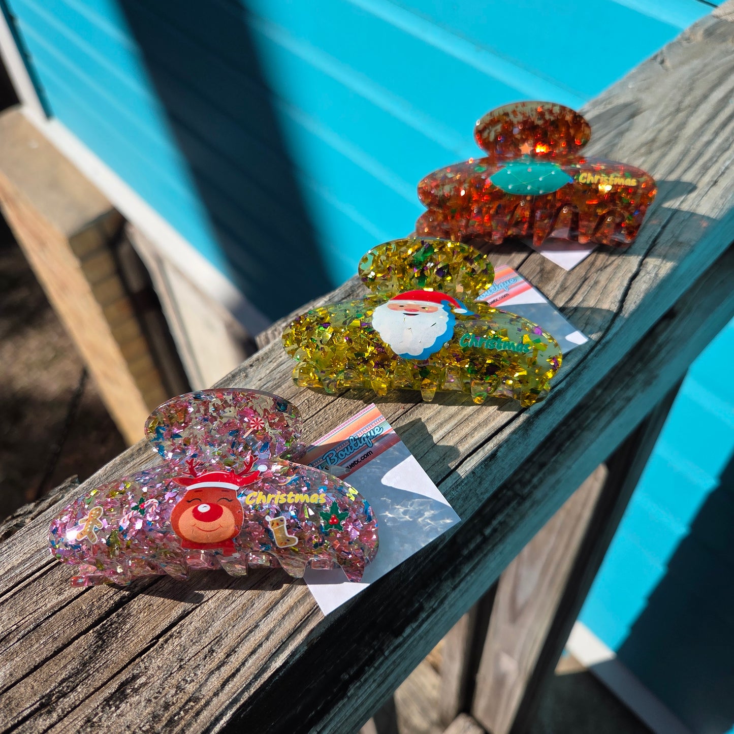 Holiday Character Hair Clip