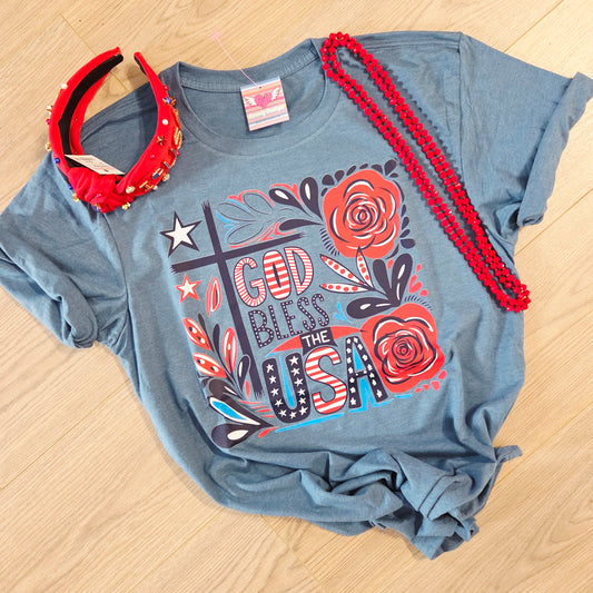 God Bless the USA Tee