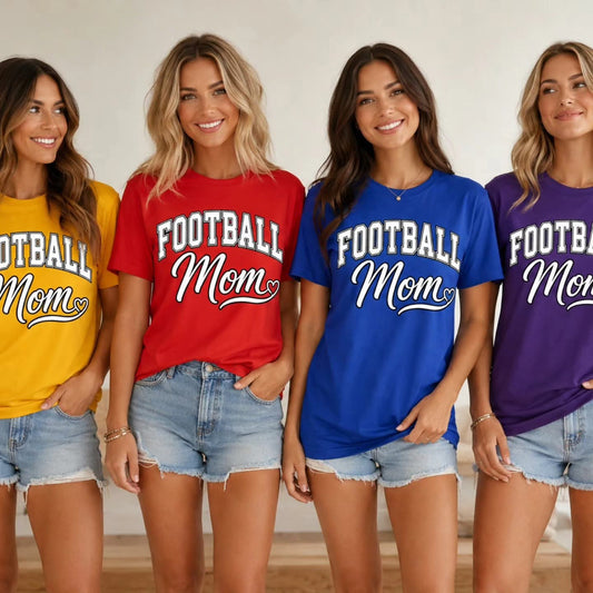 Football Mom Tee (Custom Order)