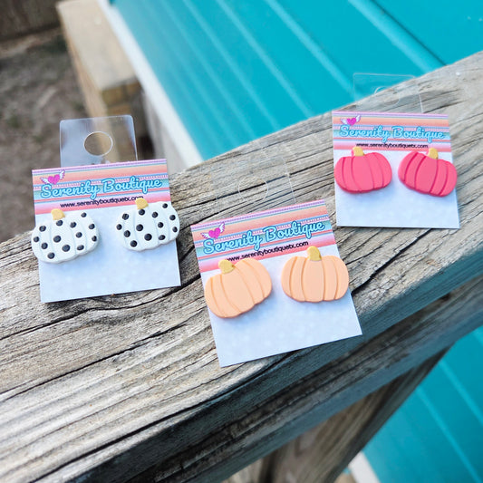 Pumpkin Patch Studs