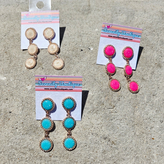 Dropped Dots Earrings