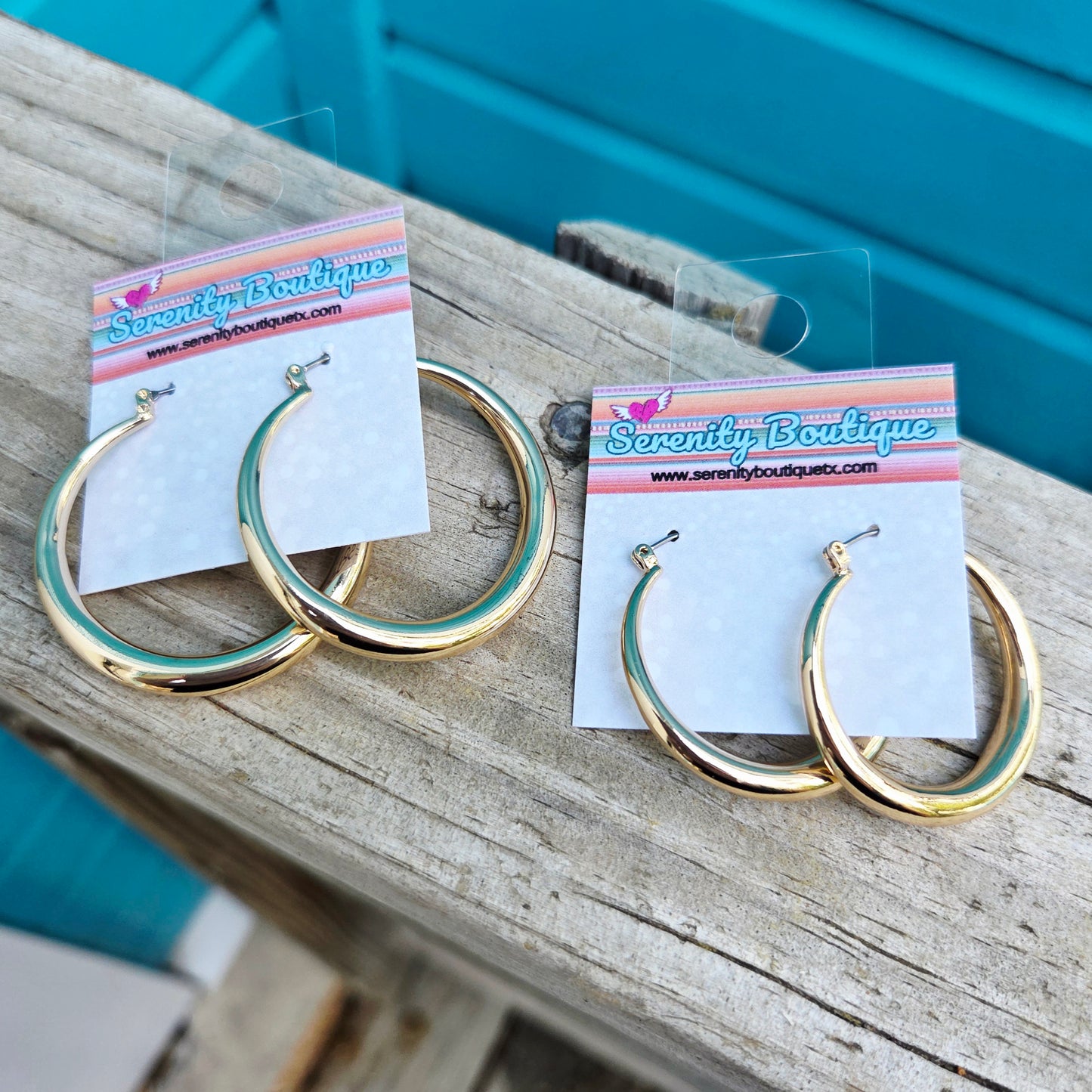 Hoop Up Earrings