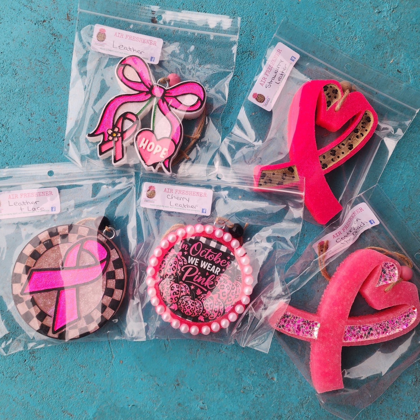 Pink Ribbon Freshies