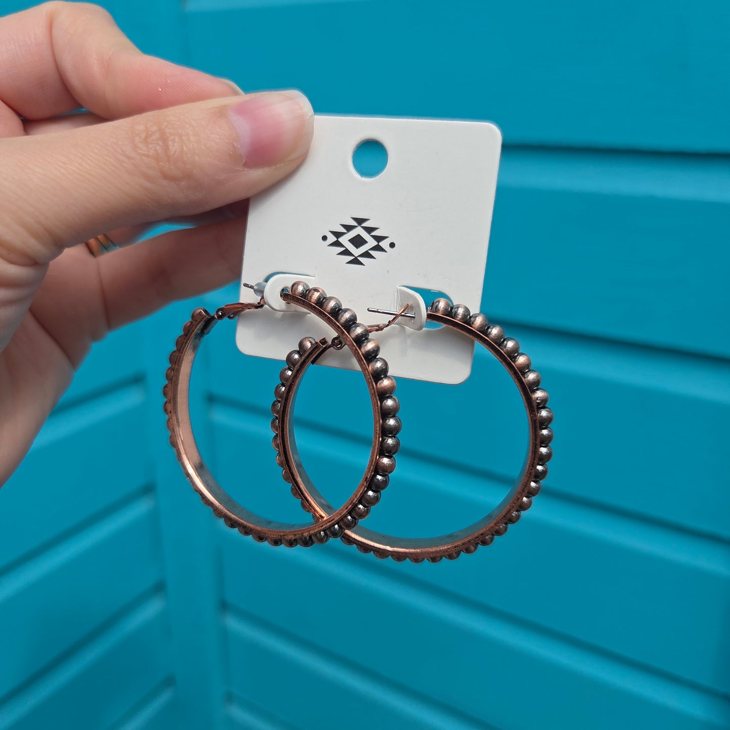 Hoop Up Earrings