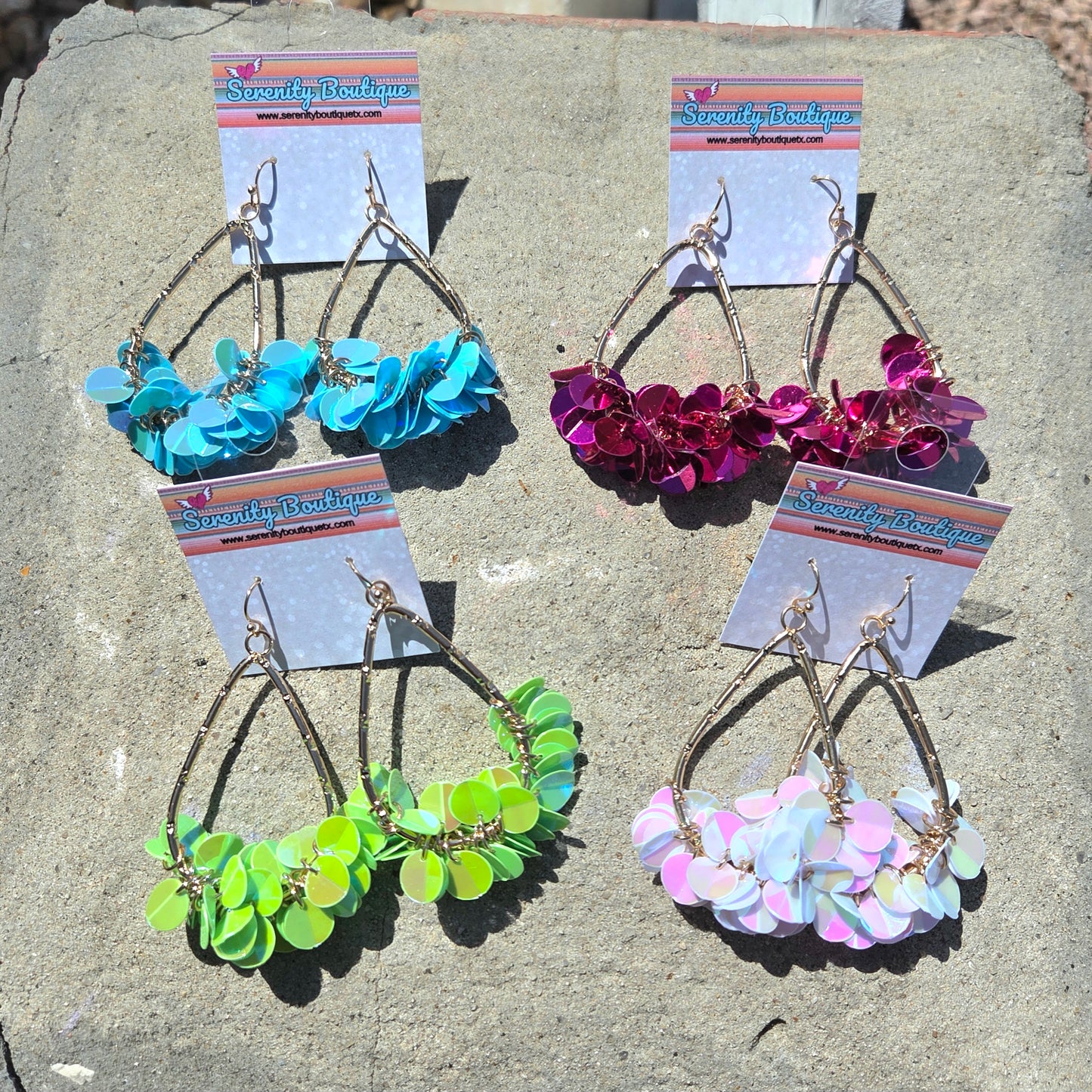 Sequin Sass Earrings