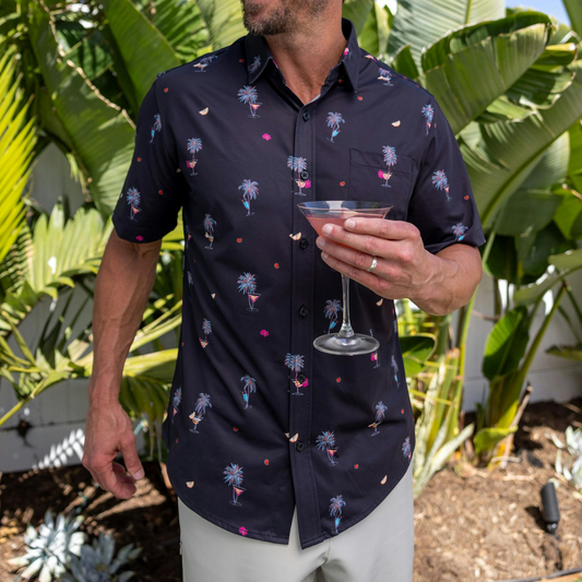 Cocktail Hour Button Up