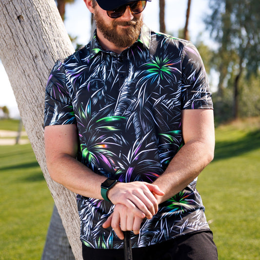 Trouble in Paradise Golf Polo