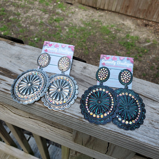 Rhinestone Cowgirl Earrings
