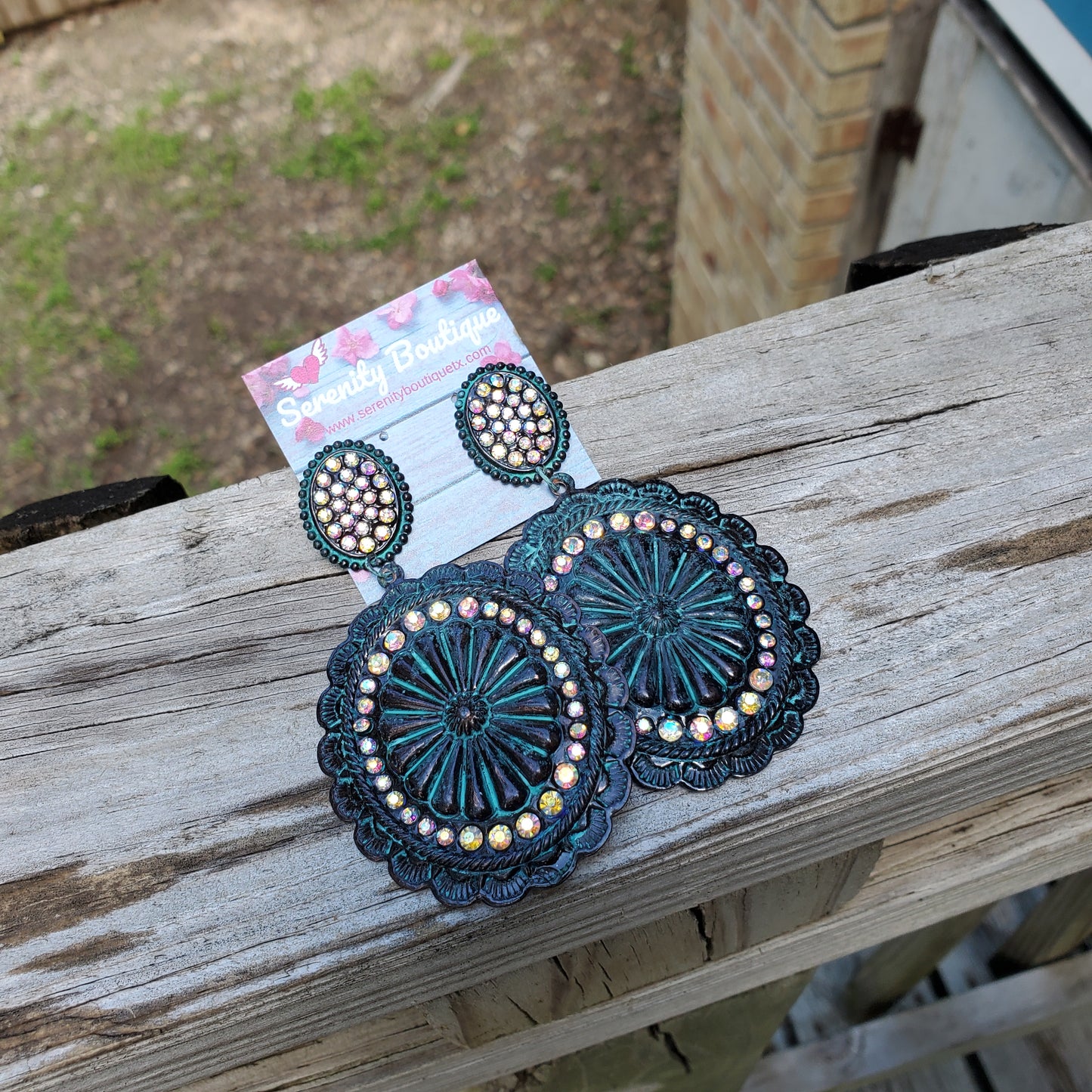 Rhinestone Cowgirl Earrings