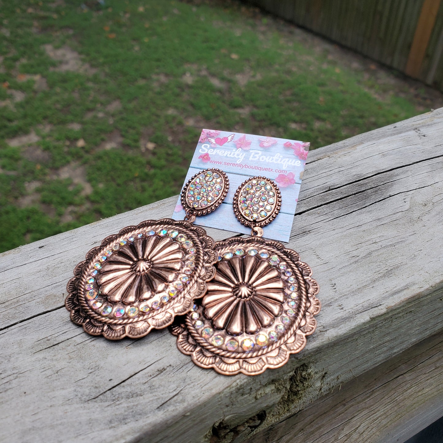 Rhinestone Cowgirl Earrings