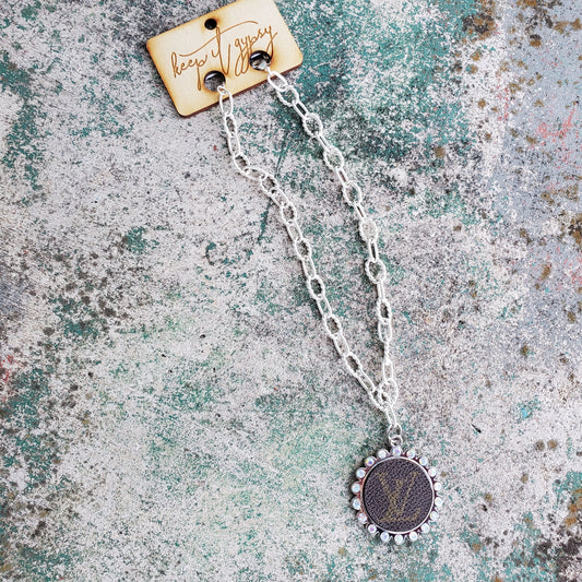 Revamped Silver Rope Necklace