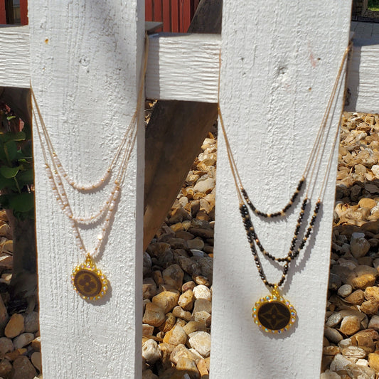 Revamped Classic Beaded Layered Necklace