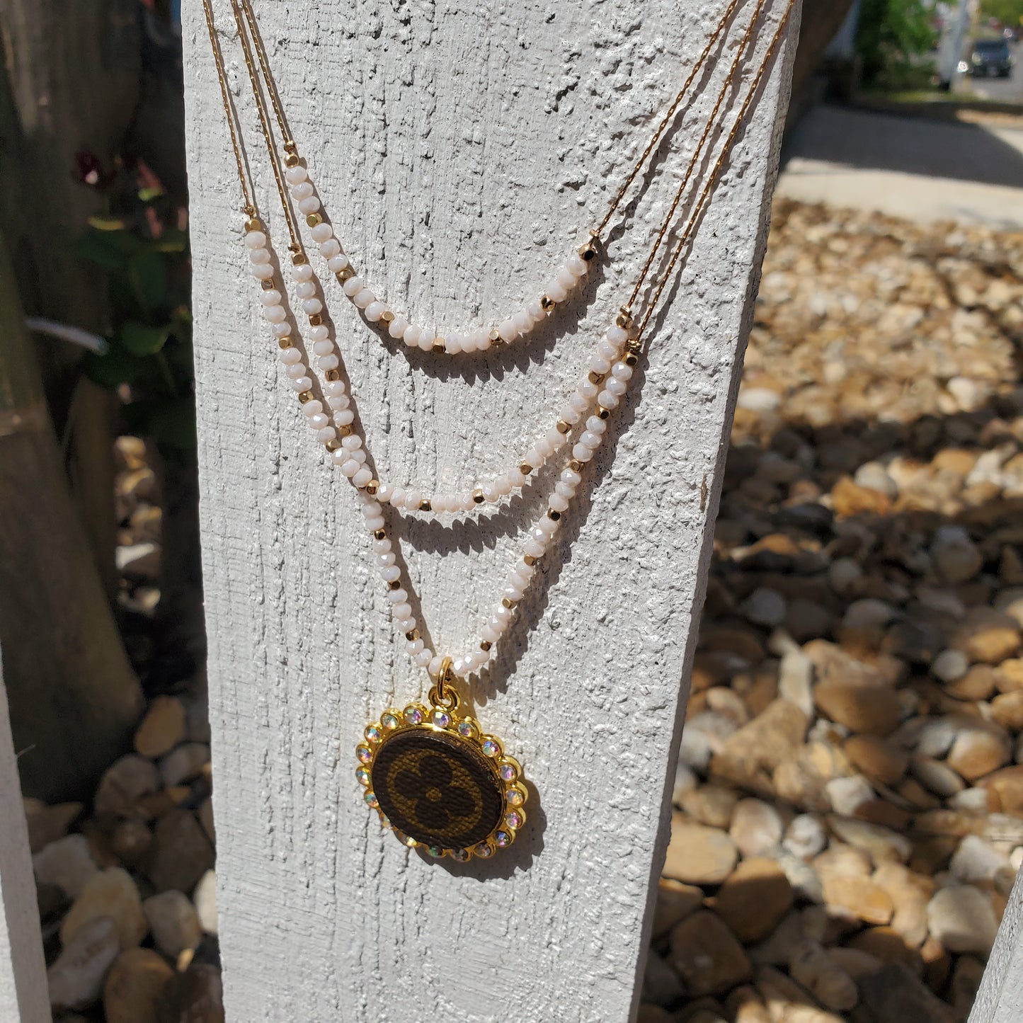 Revamped Classic Beaded Layered Necklace