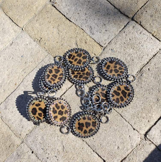 Glitzy Leopard Belt