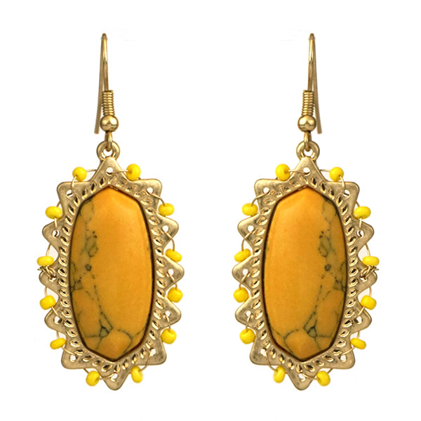 Vintage Stone Earrings