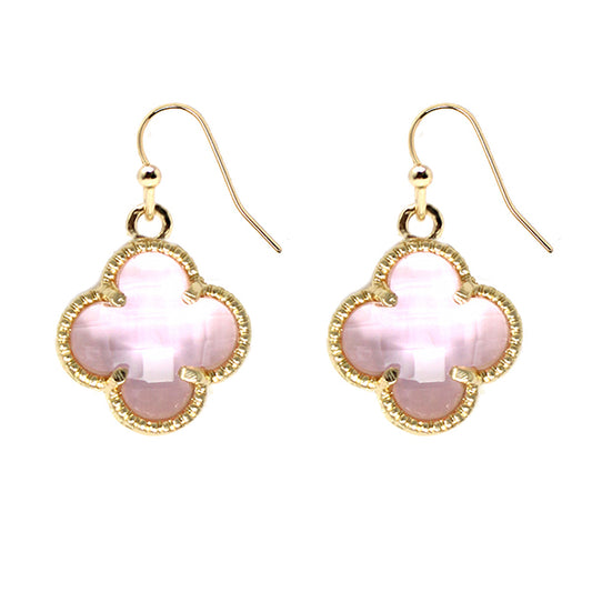 Crystal Clover Earrings
