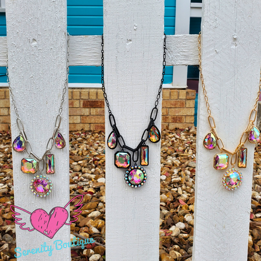 One and Only Rhinestone Necklace
