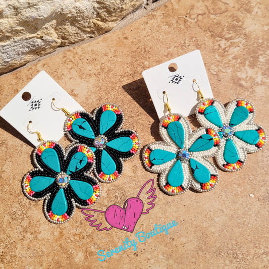 Native Flowers Earrings