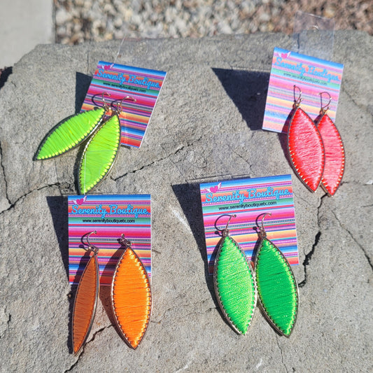 Nice Neon Earrings