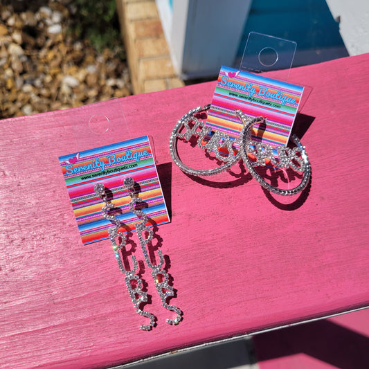 Spurs Fan Earrings