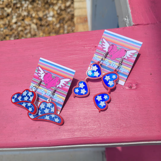 Patriotic Babe Earrings