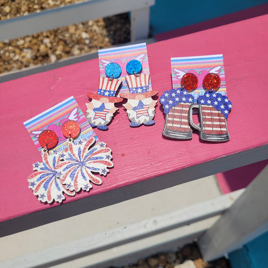 America Earrings