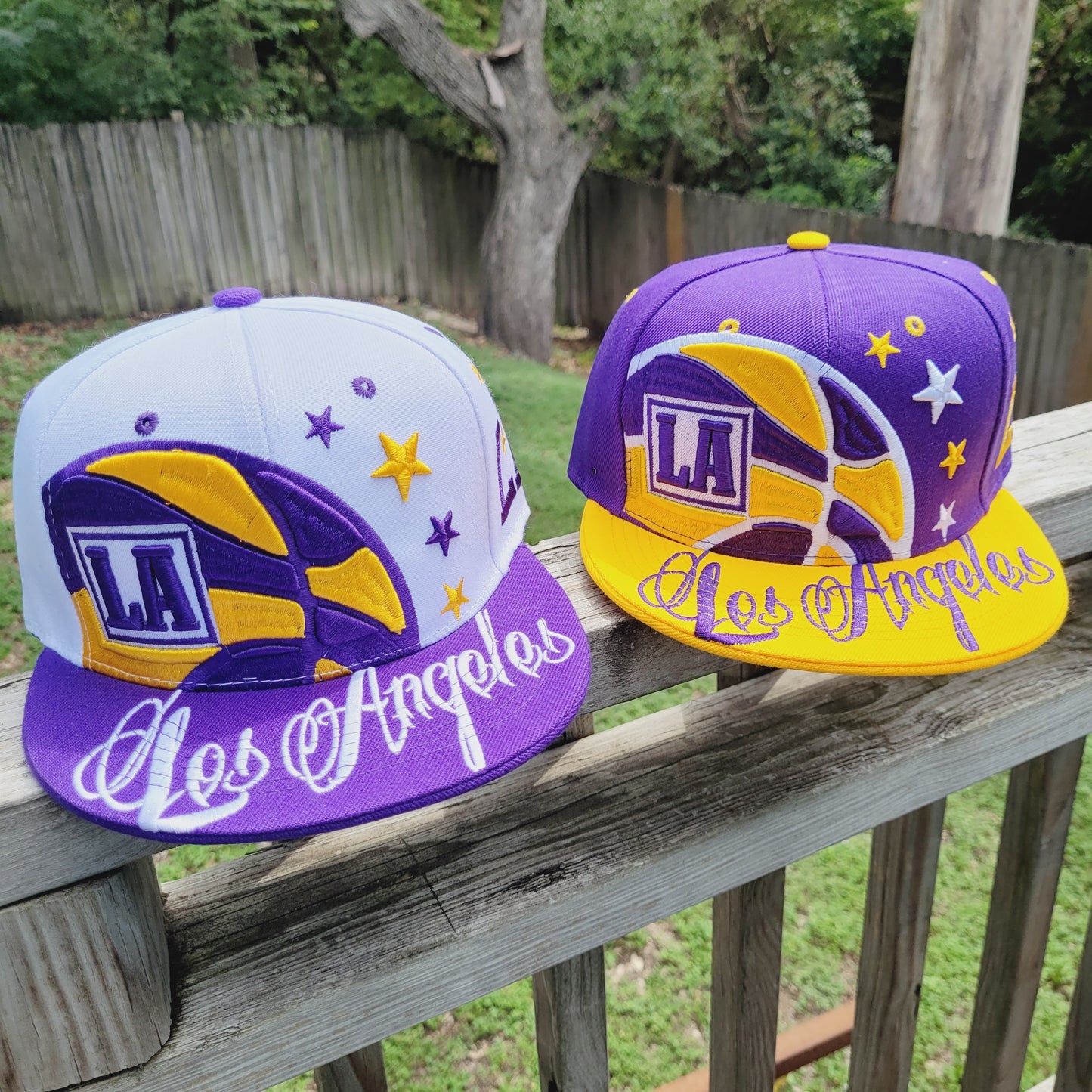 Los Angeles Basketball Snapback