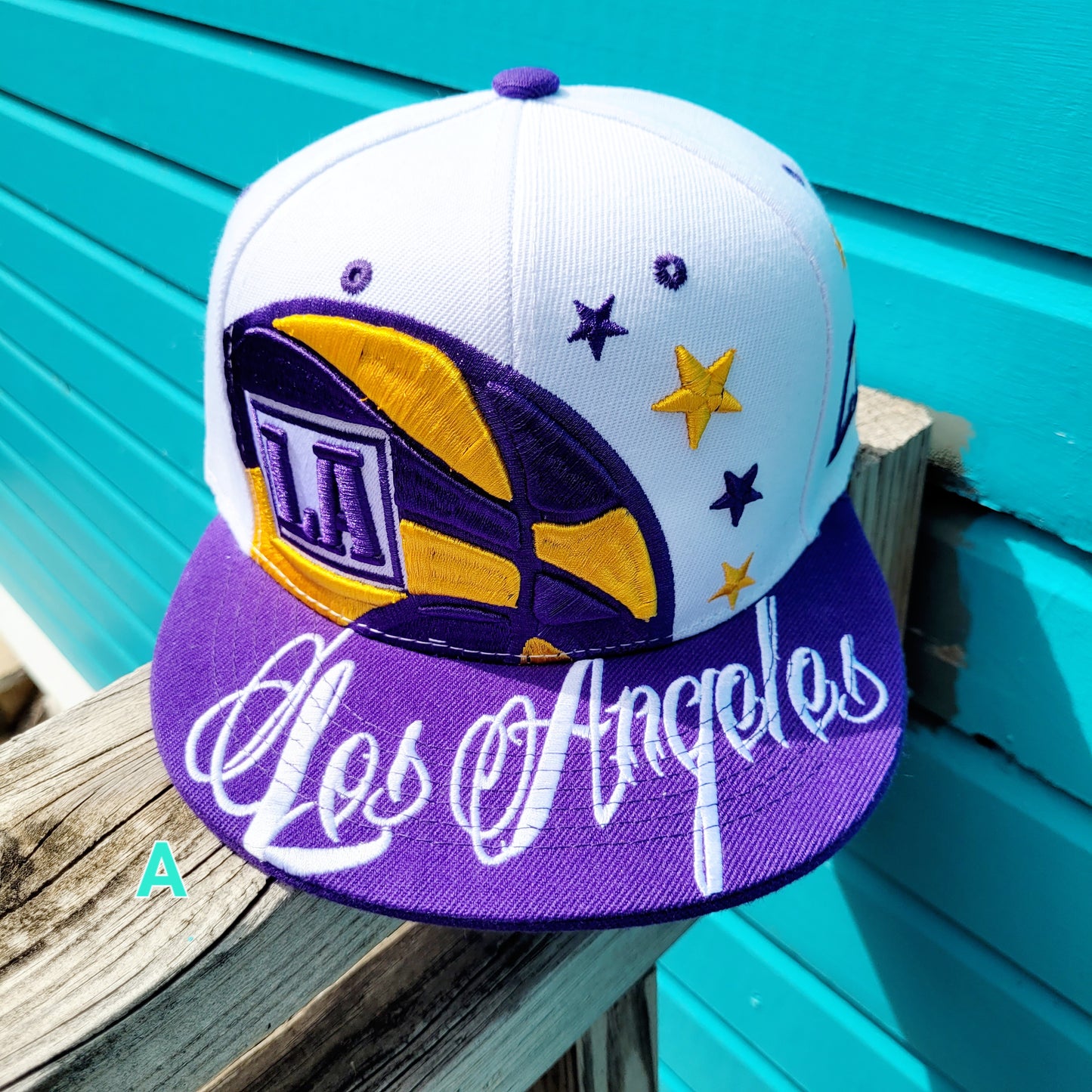 Los Angeles Basketball Snapback