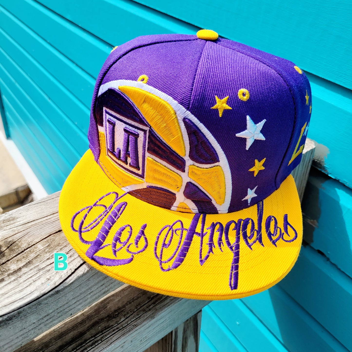 Los Angeles Basketball Snapback