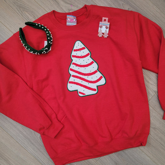 Christmas Tree Cake Sweatshirt