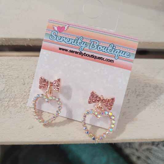 Coquette Heart Earrings