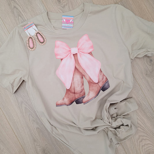 Boots and Bows Tee