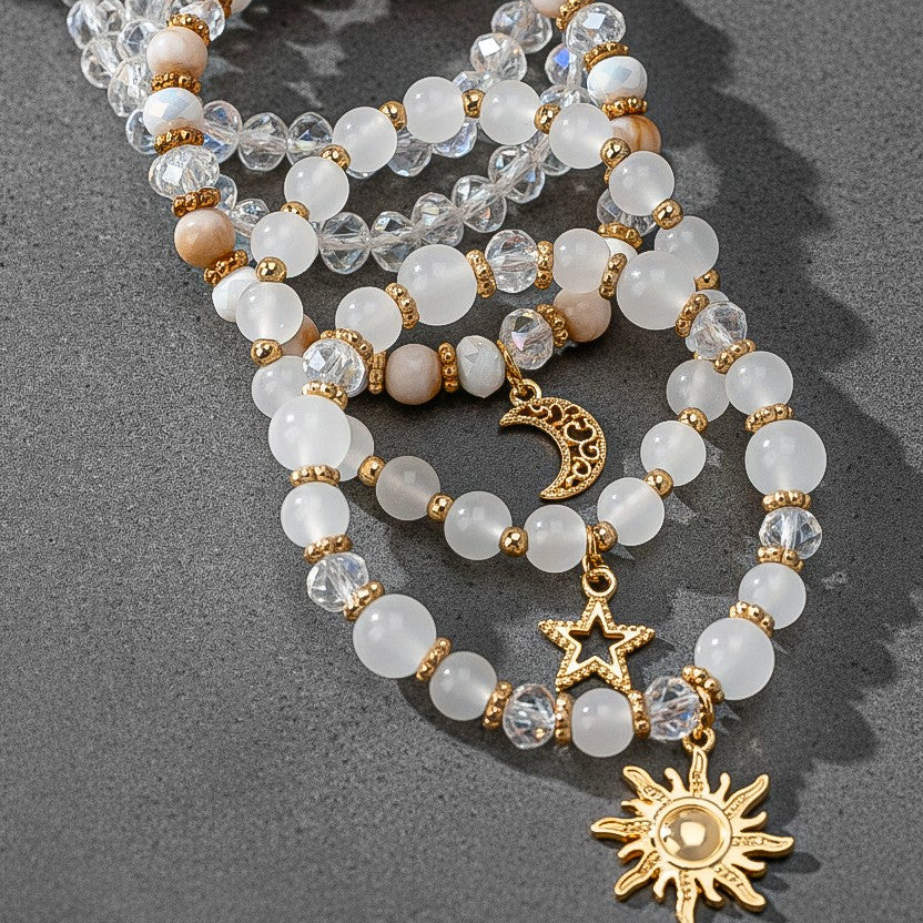 Sunburst Bracelet Stack