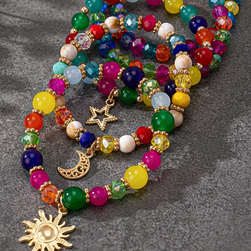 Sunburst Bracelet Stack