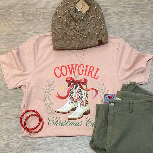 Cowgirl Xmas Club Tee