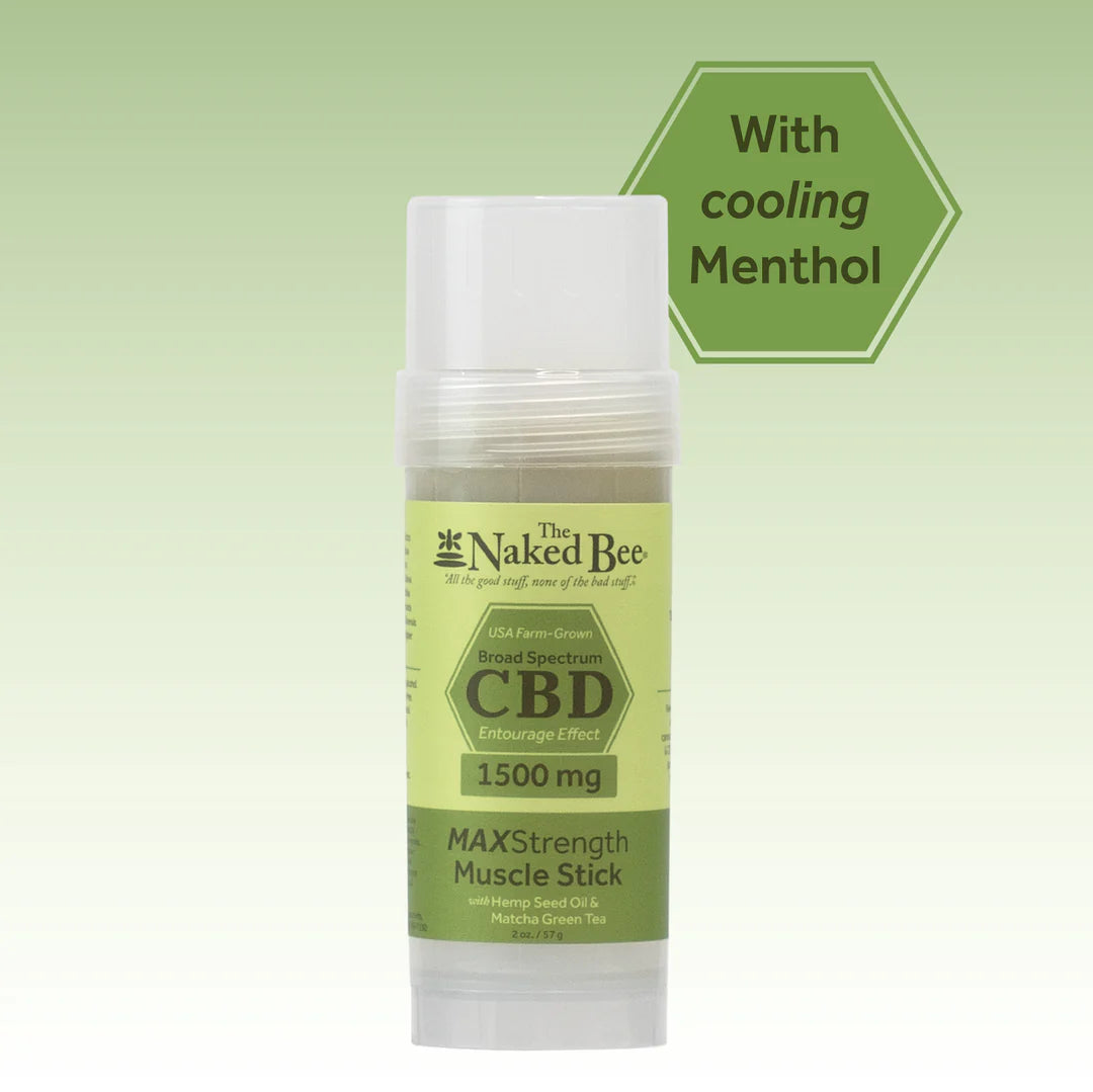 Broad Spectrum Max Strength CBD Muscle Stick