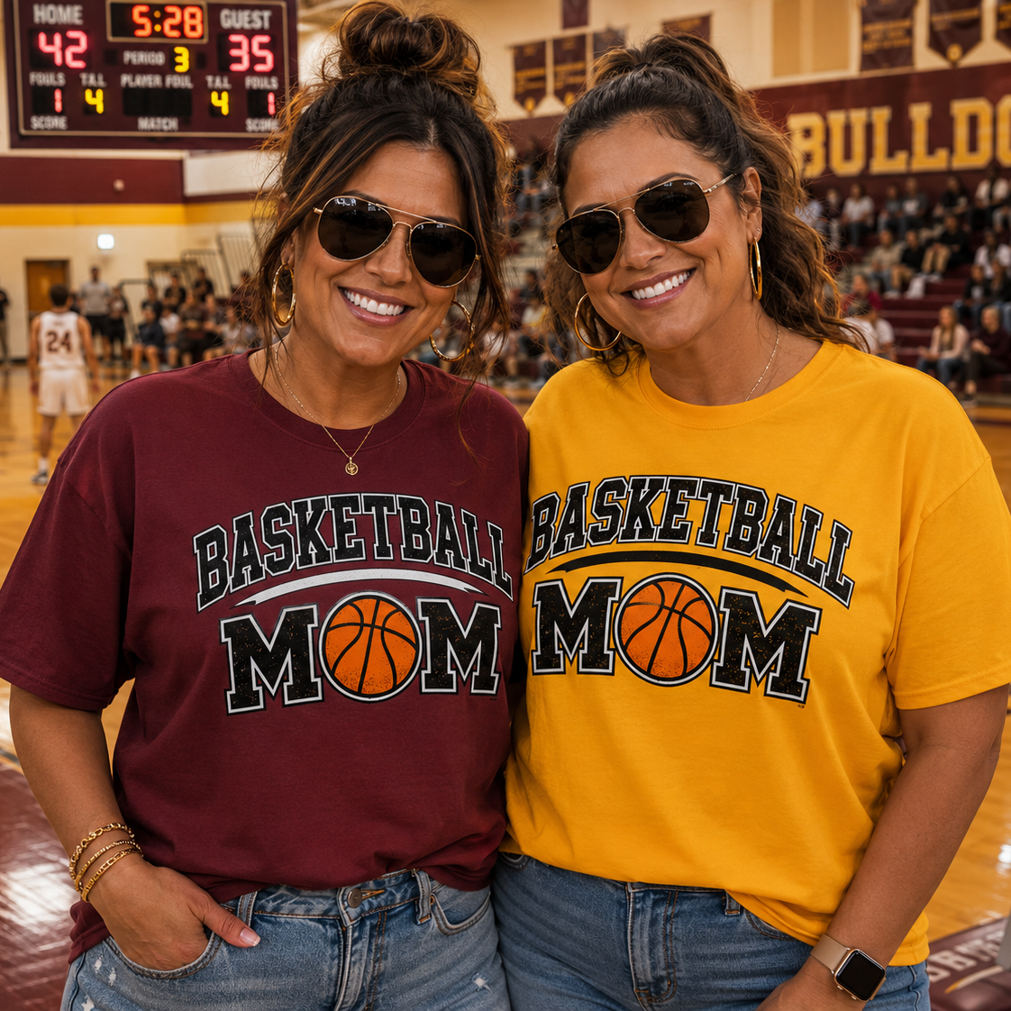 Basketball Mom Tee (Custom Order)