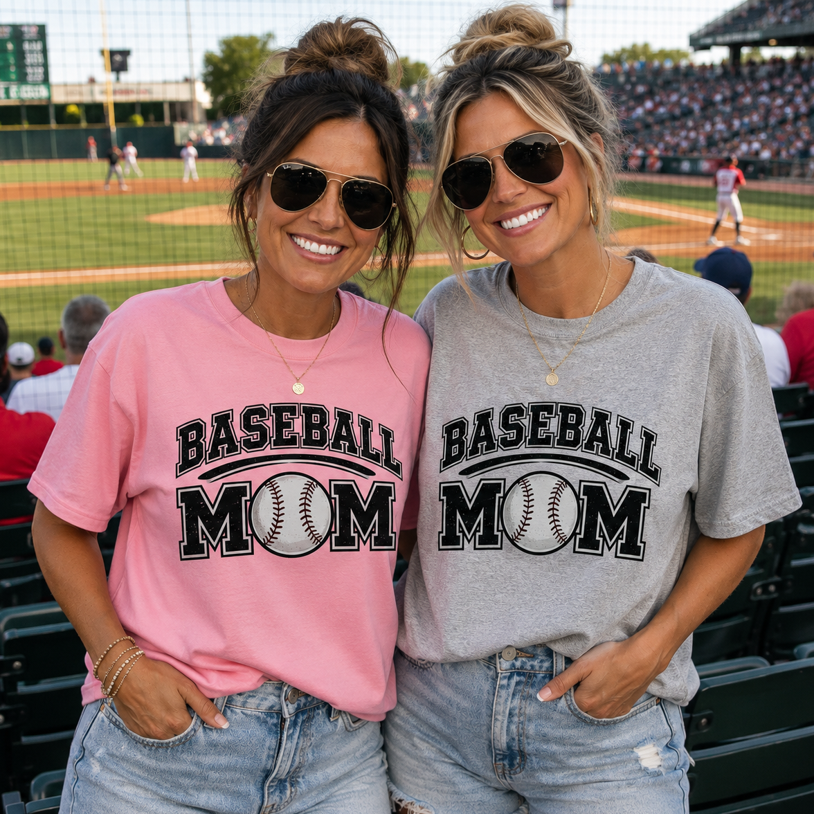 Baseball Mom Tee (Custom Order)