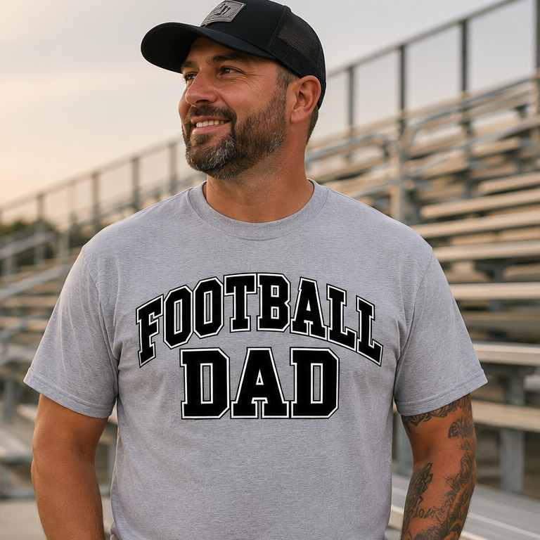 Football Dad Tee (Custom Order)