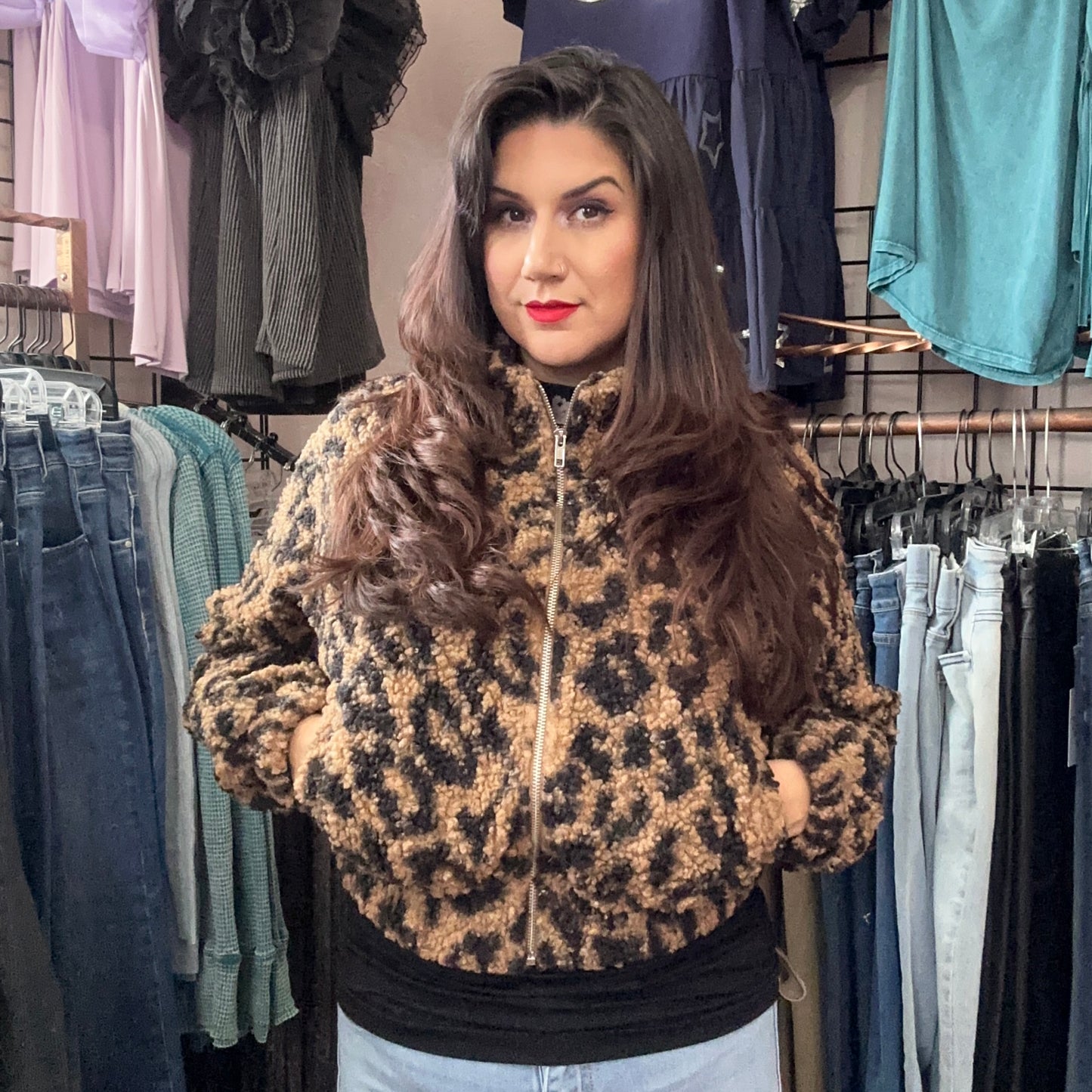 Leopard Snuggles Jacket