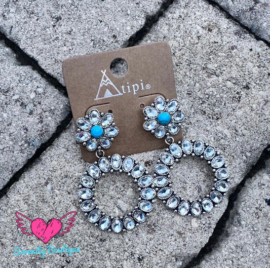 Western diva earrings
